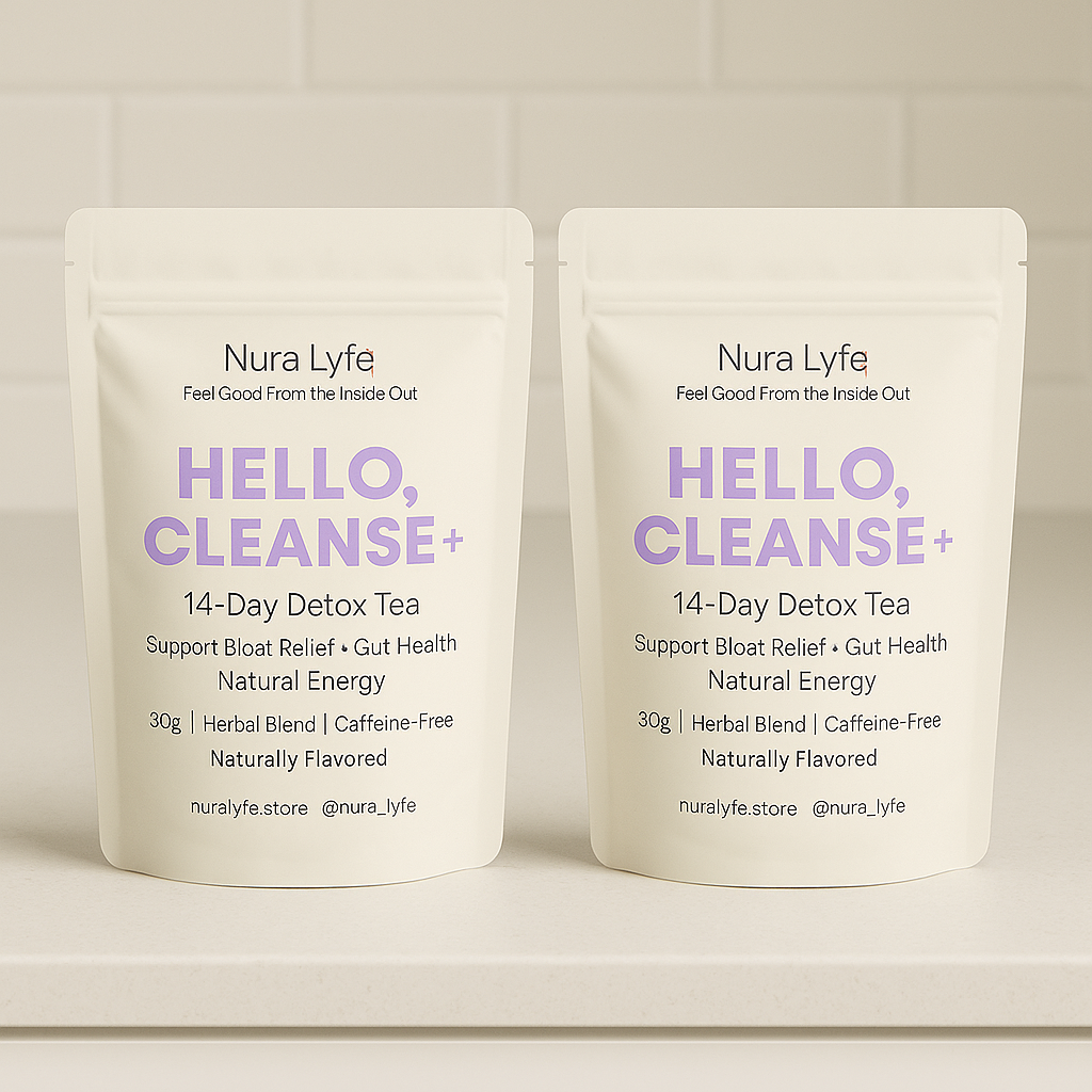 Hello Cleanse-Nura Lyfe 14 Day Cleanse Tea 2 Pack