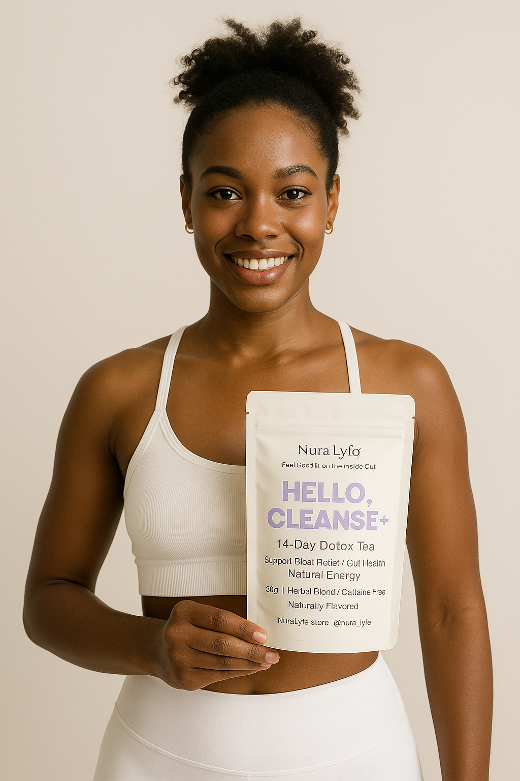 Hello Cleanse-Nura Lyfe 14 Day Cleanse Tea