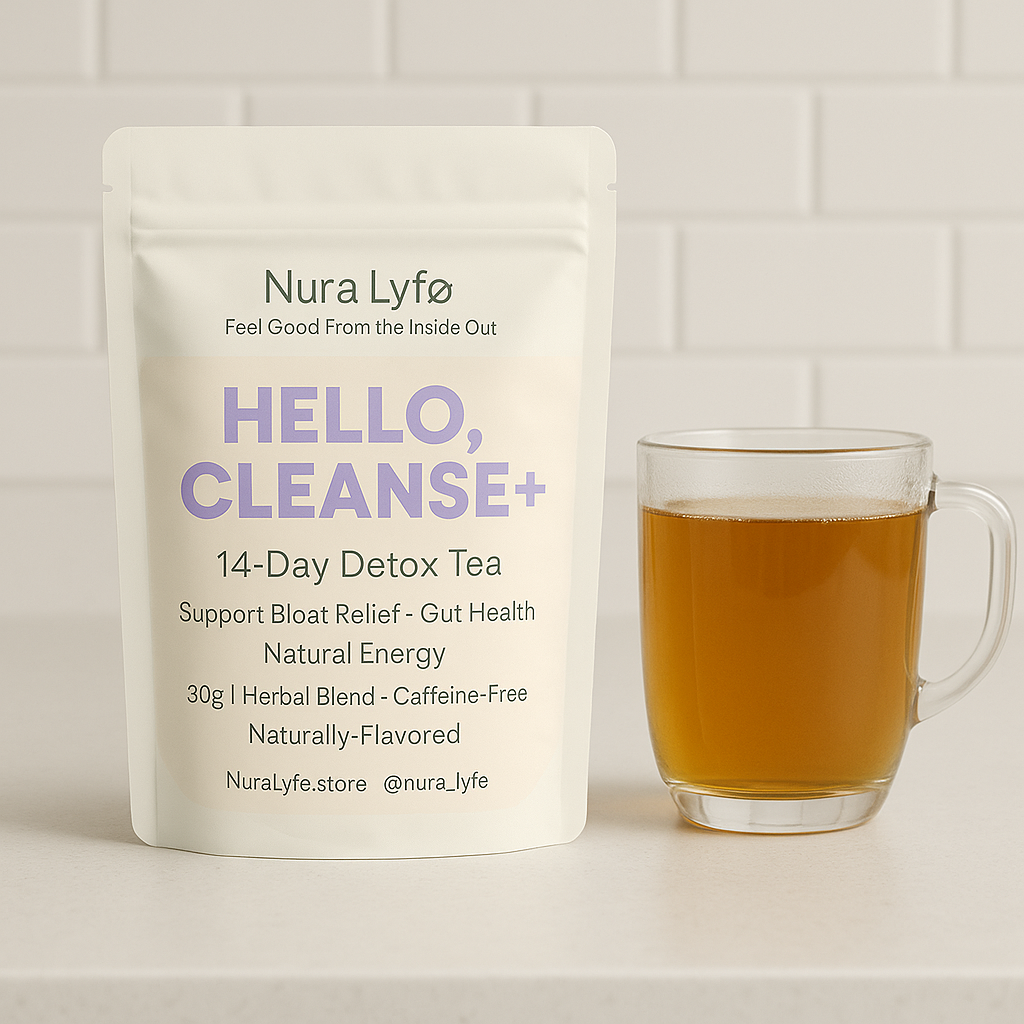 Hello Cleanse-Nura Lyfe 14 Day Cleanse Tea
