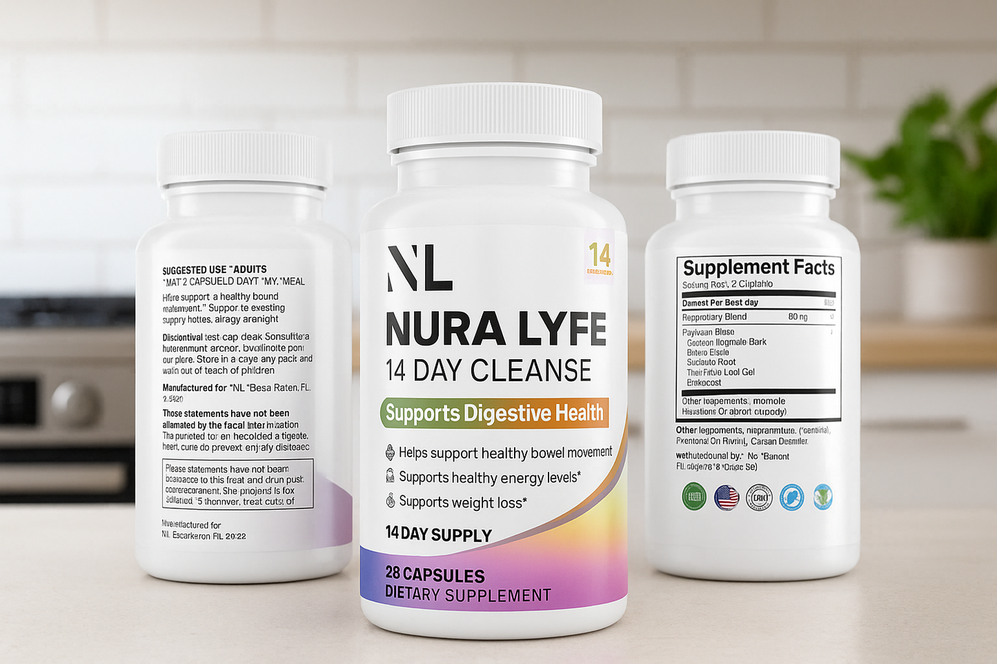 3. Nura Lyfe 14 Day Cleanse 4 Pack