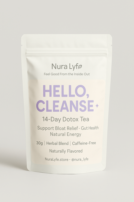 Hello Cleanse-Nura Lyfe 14 Day Cleanse Tea