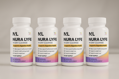 3. Nura Lyfe 14 Day Cleanse 4 Pack