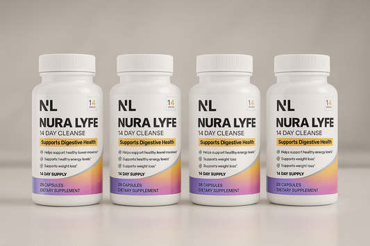 3. Nura Lyfe 14 Day Cleanse 4 Pack