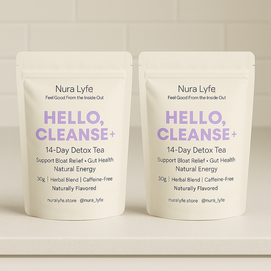 Hello Cleanse-Nura Lyfe 14 Day Cleanse Tea 2 Pack