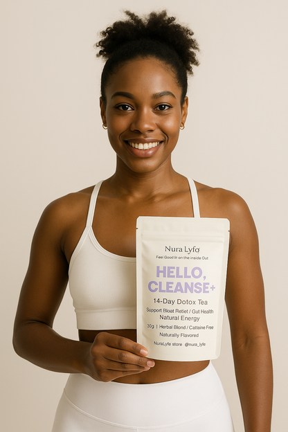 Hello Cleanse-Nura Lyfe 14 Day Cleanse Tea 2 Pack